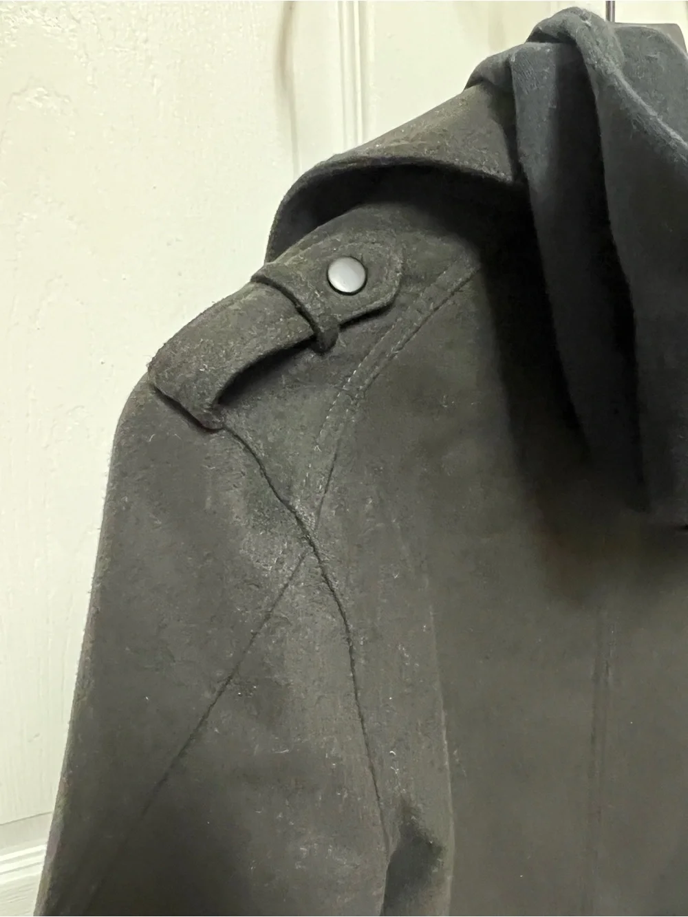 Class Club Boys Black Hooded Pea Coat